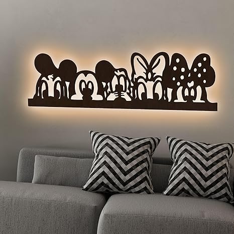 Mickey family wall sticker