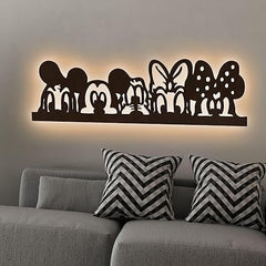 Mickey family wall sticker