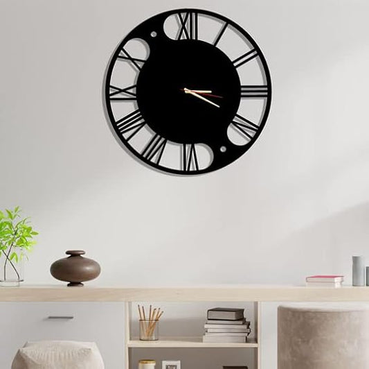 Minimal Round Handcrafted Wall Clock