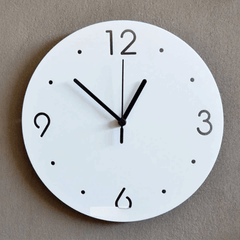 Minimalist designer wall clock