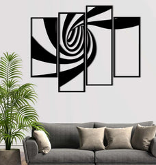 Modern Abstract Wall Decor (Set of 4)