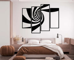 Modern Abstract Wall Decor (Set of 4)