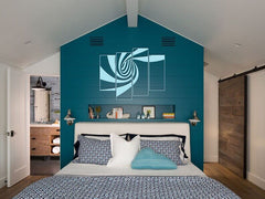 Modern abstract wall decor set of 4