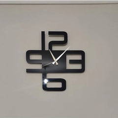 Modern Big Numbers Wall Clock