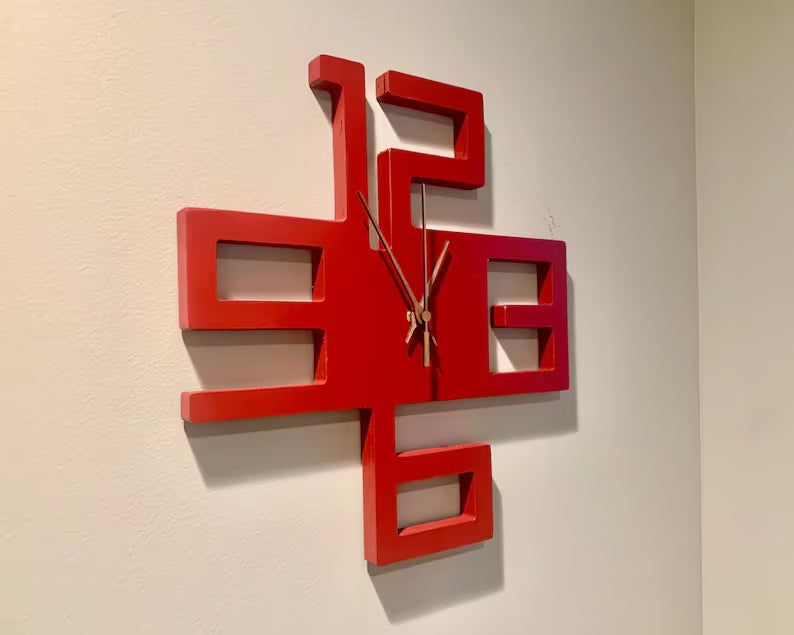 Modern Big numbers wall clock