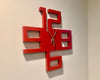 Modern Big numbers wall clock