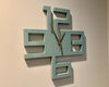 Modern Big numbers wall clock