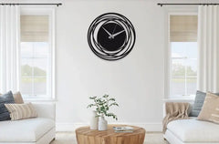 Modern living room wall clock