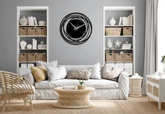 Modern living room wall clock