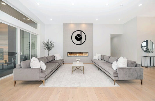 Modern Minimalist Round Wall Clock