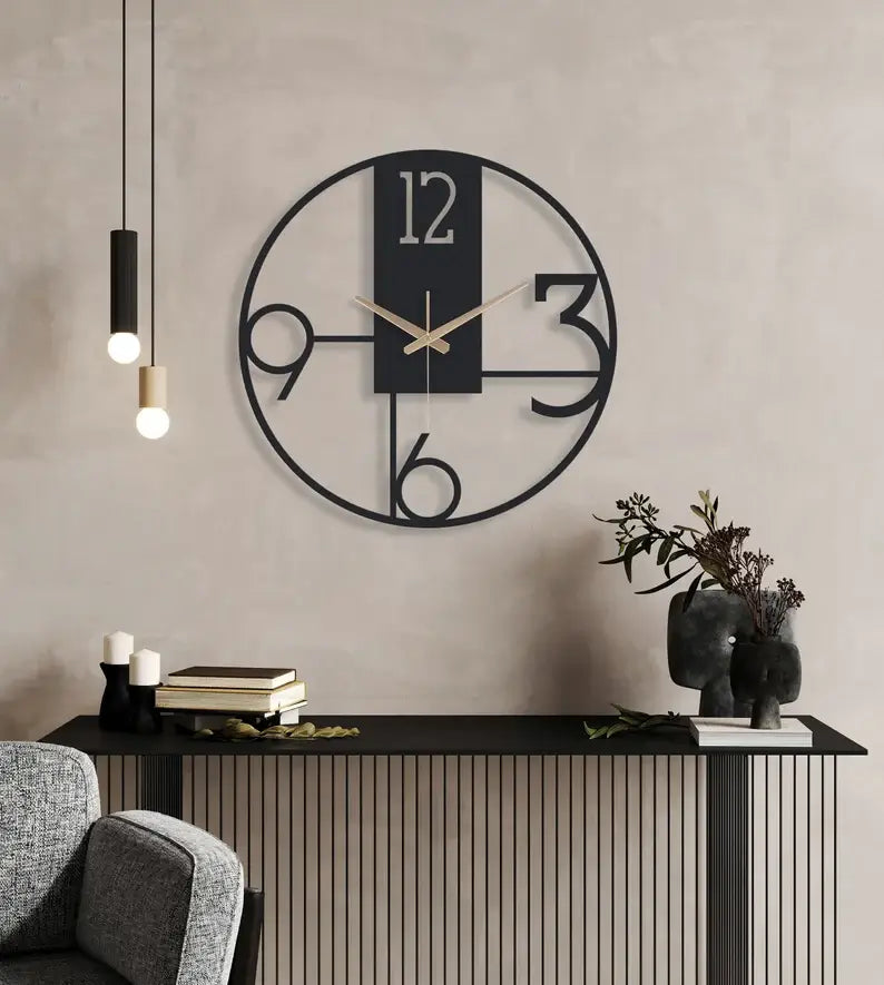 Modern Minimalist Wall Clock
