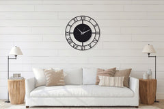 Modern Rounded Wall Clock