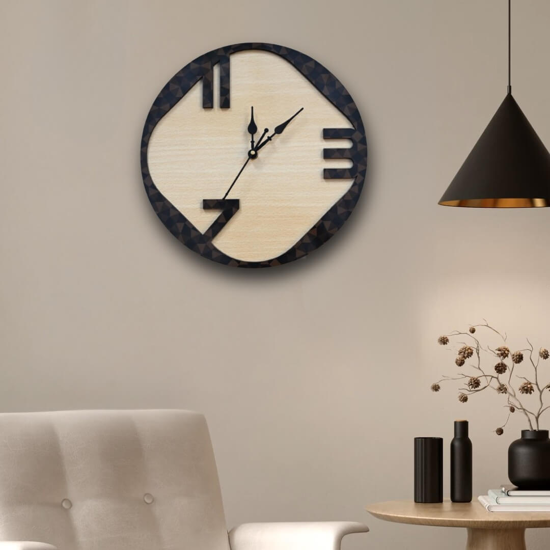 Modern wall clock unique design
