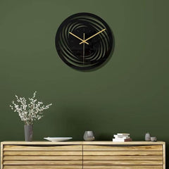 Round 3D modern wall clock