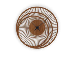 Round circles 3D geometric clock