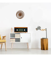 Round Circles 3D Geometric Clock