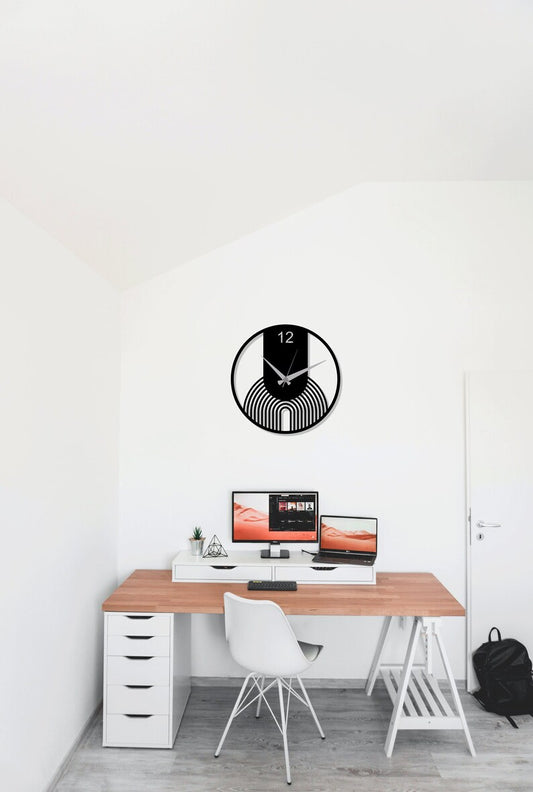 Round Modern Minimalist Wall Clock