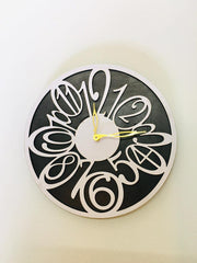 Rounded Modern Wall Clock