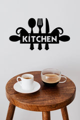 Stylish Kitchen word wall sticker