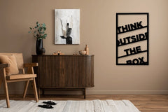 Think Outside The Box on Wall