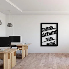 Think Outside The Box on Wall