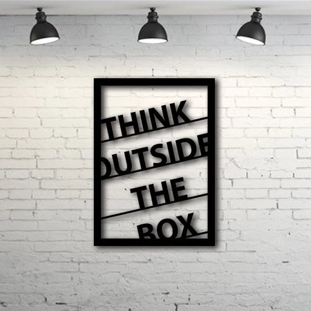 Think Outside The Box on Wall
