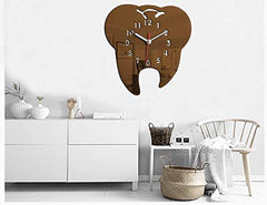 Tooth Shape Dental Office Clock