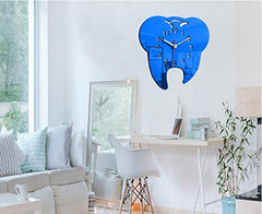 Tooth Shape Dental Office Clock