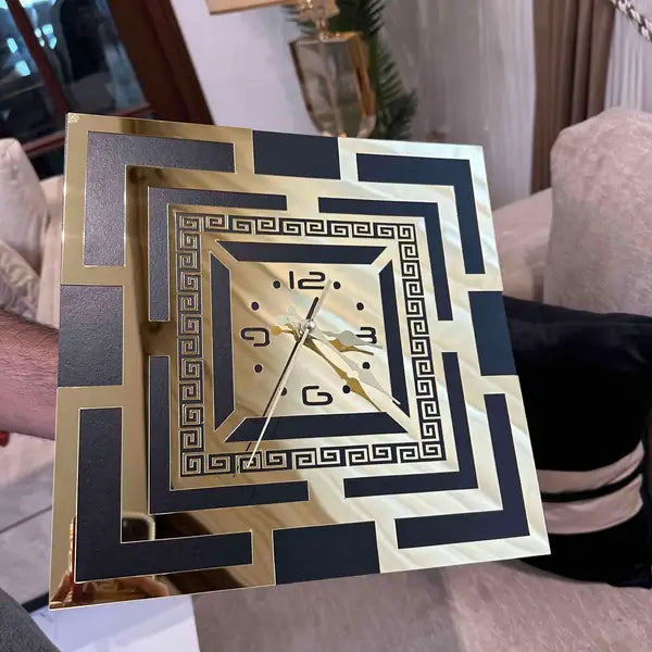 Versace style clock