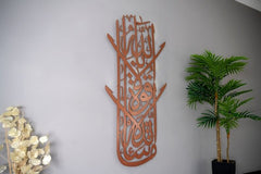 Vertical mashallah decor islamic metal wall art